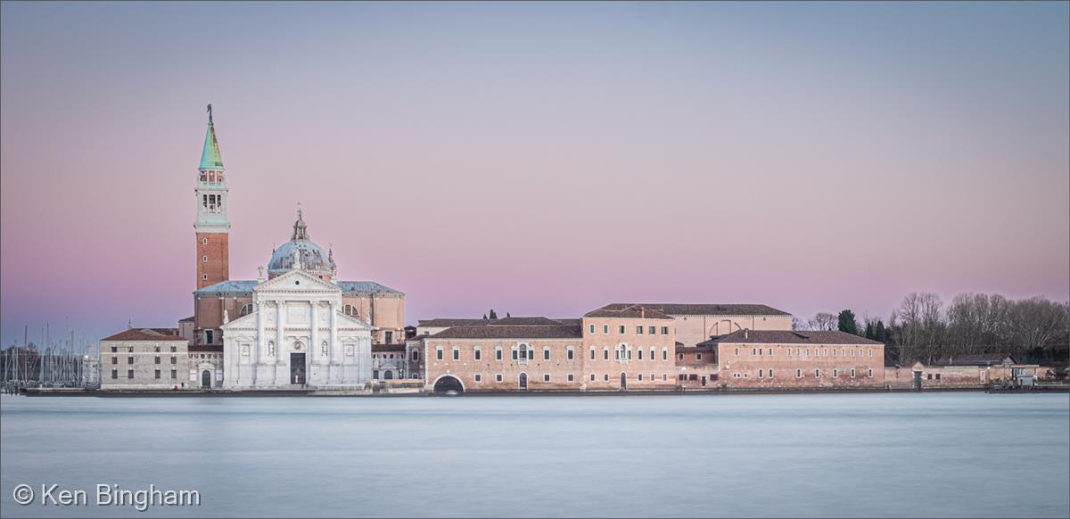 Venice: The Church of San Giorgio Maggiore by Ken Bingham